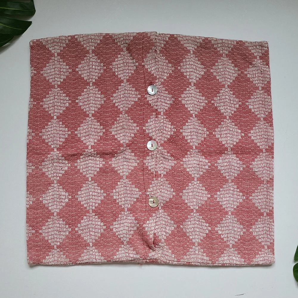 West Elm Silk Blend Pillow Cover